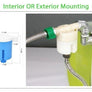 Auto Fill Mini Float Valve 1/2" - The House of Hydro