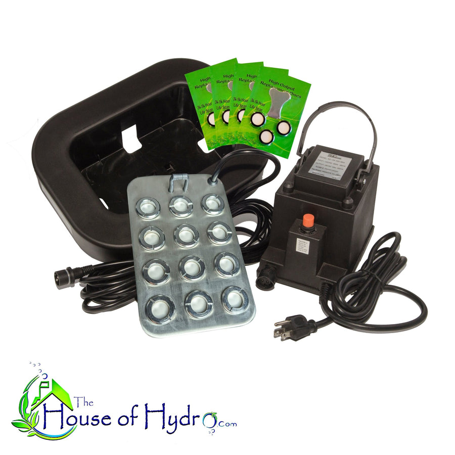 12 Disc XL Mist Maker with Float and Spare Discs - The House of Hydro