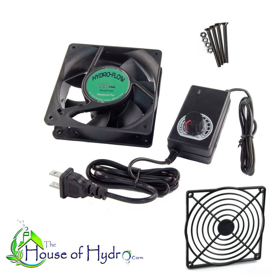 120mm waterproof fan kit 