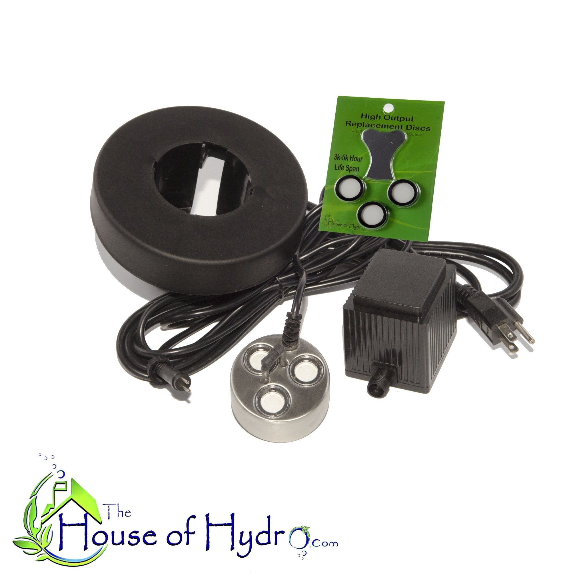 3 Disc Ultrasonic Mist Maker Kit – The House of Hydro
