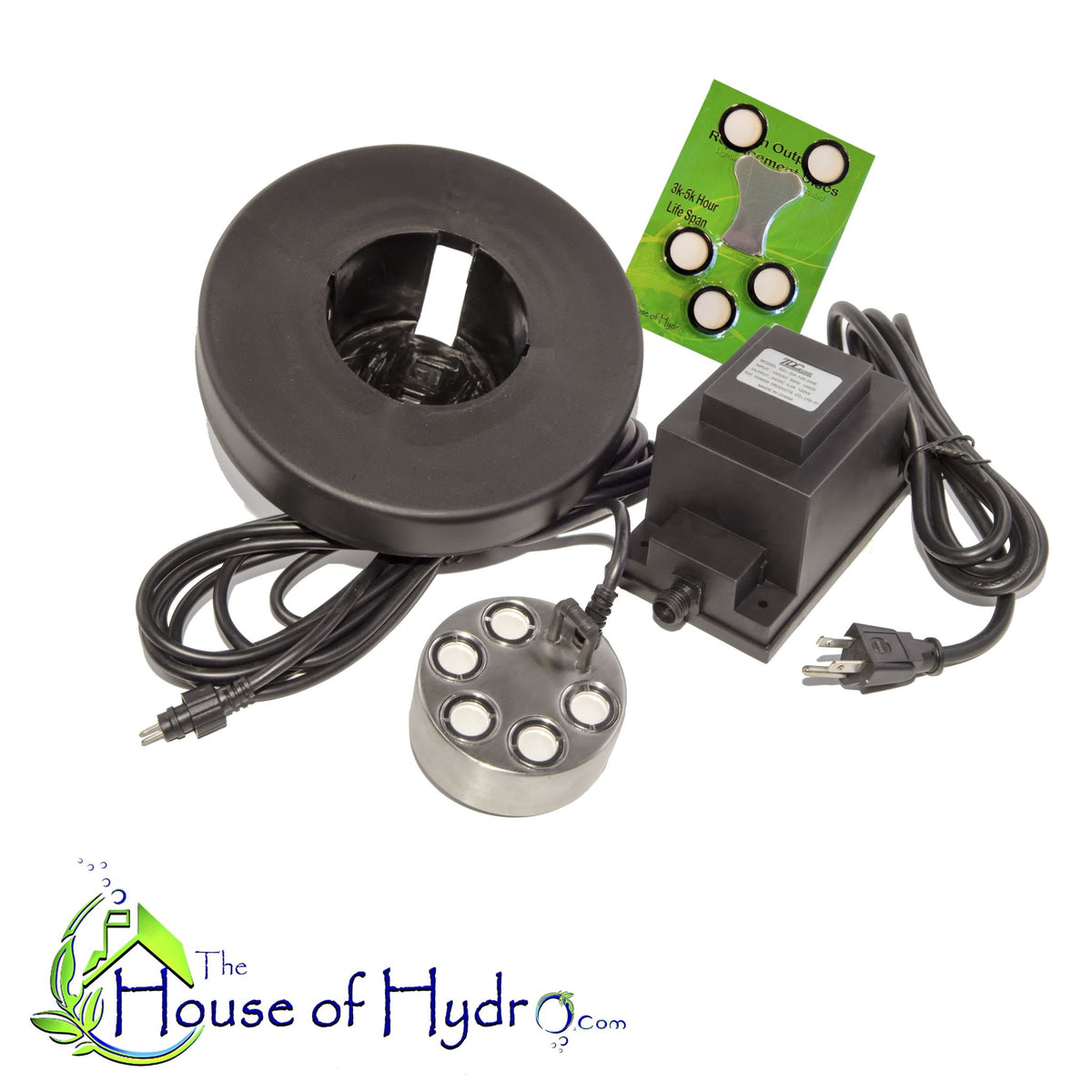 5 Disc Ultrasonic Mist Maker Kit – The House of Hydro