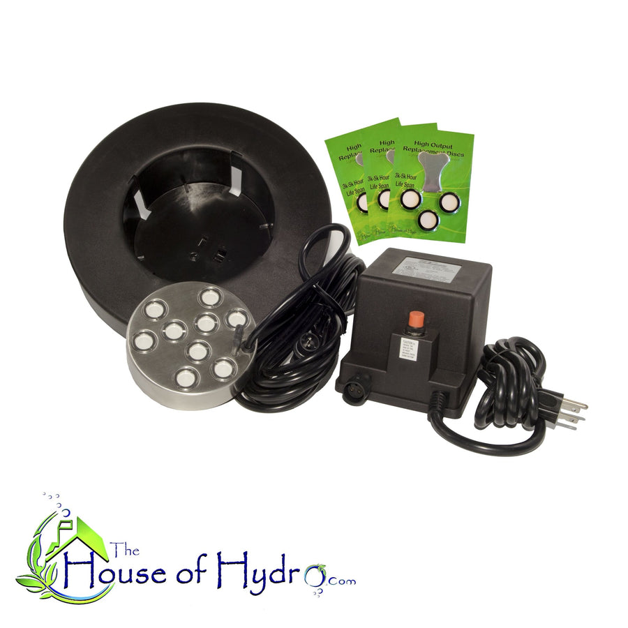 9 Disc Mist Maker with Float and Spare Discs - The House of Hydro